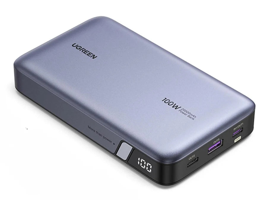 UGREEN 20000mAh 100W Two-way Fast Charging Power Bank Black