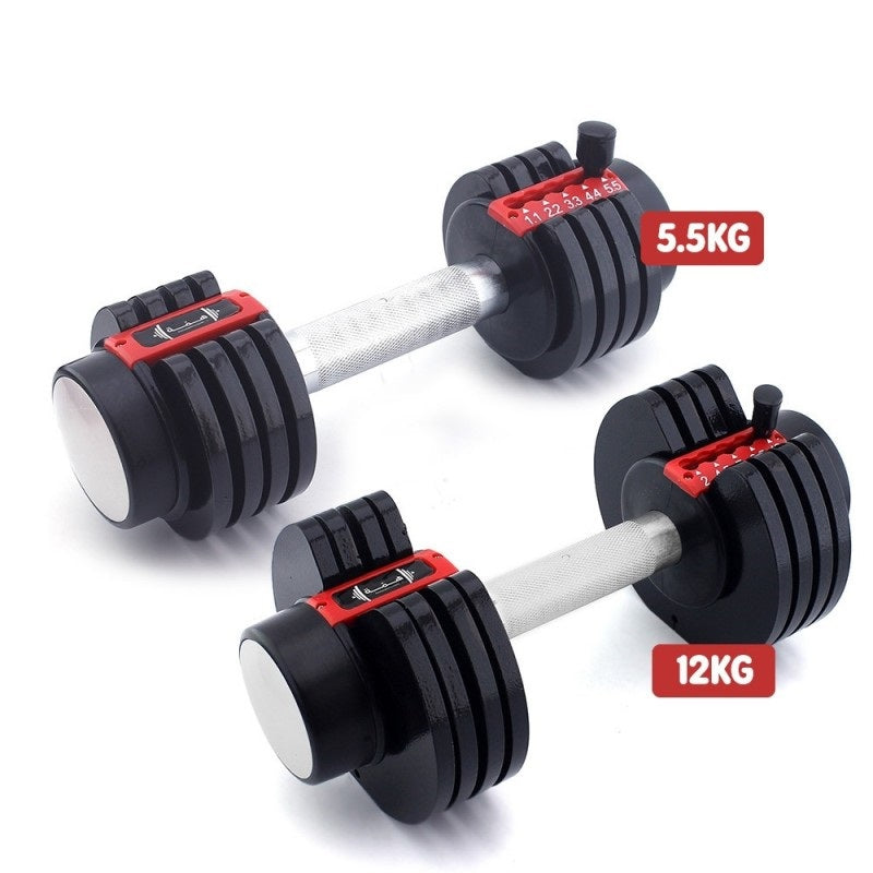 Single  Adjustable Dumbell - 12KG
