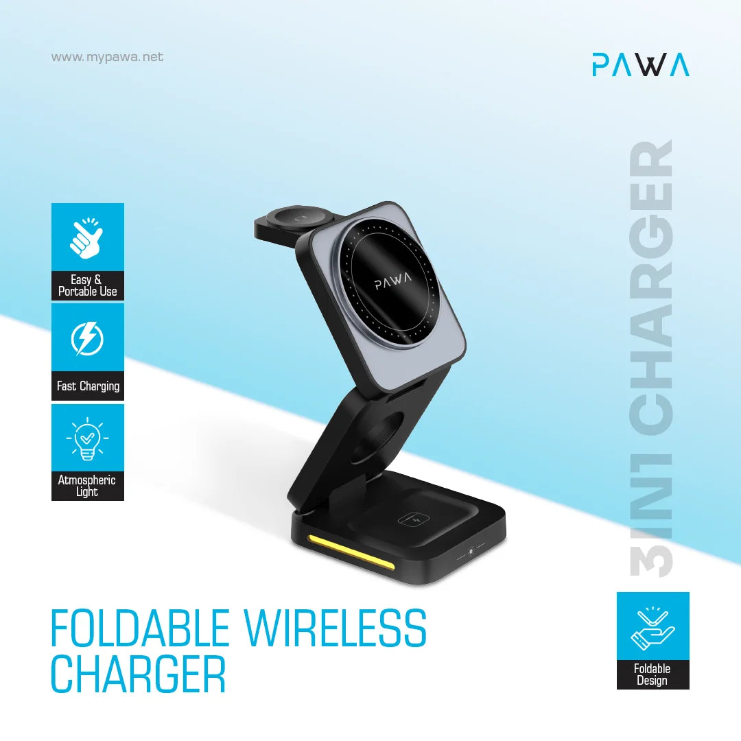 Pawa Foldable wireless charger