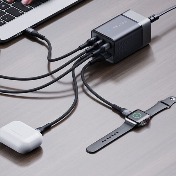 Voltme Vito Go 75W Eztravel 5-in-1 BARK LACK (المملكة المتحدة)-أسود