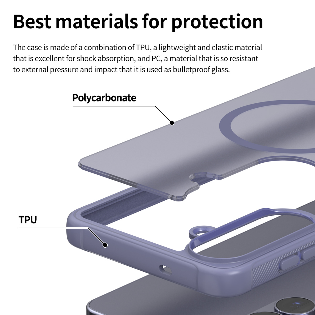 Araree Duple Magsafe Case For Samsung Galaxy S26 Ultra -Armor Dark Gray