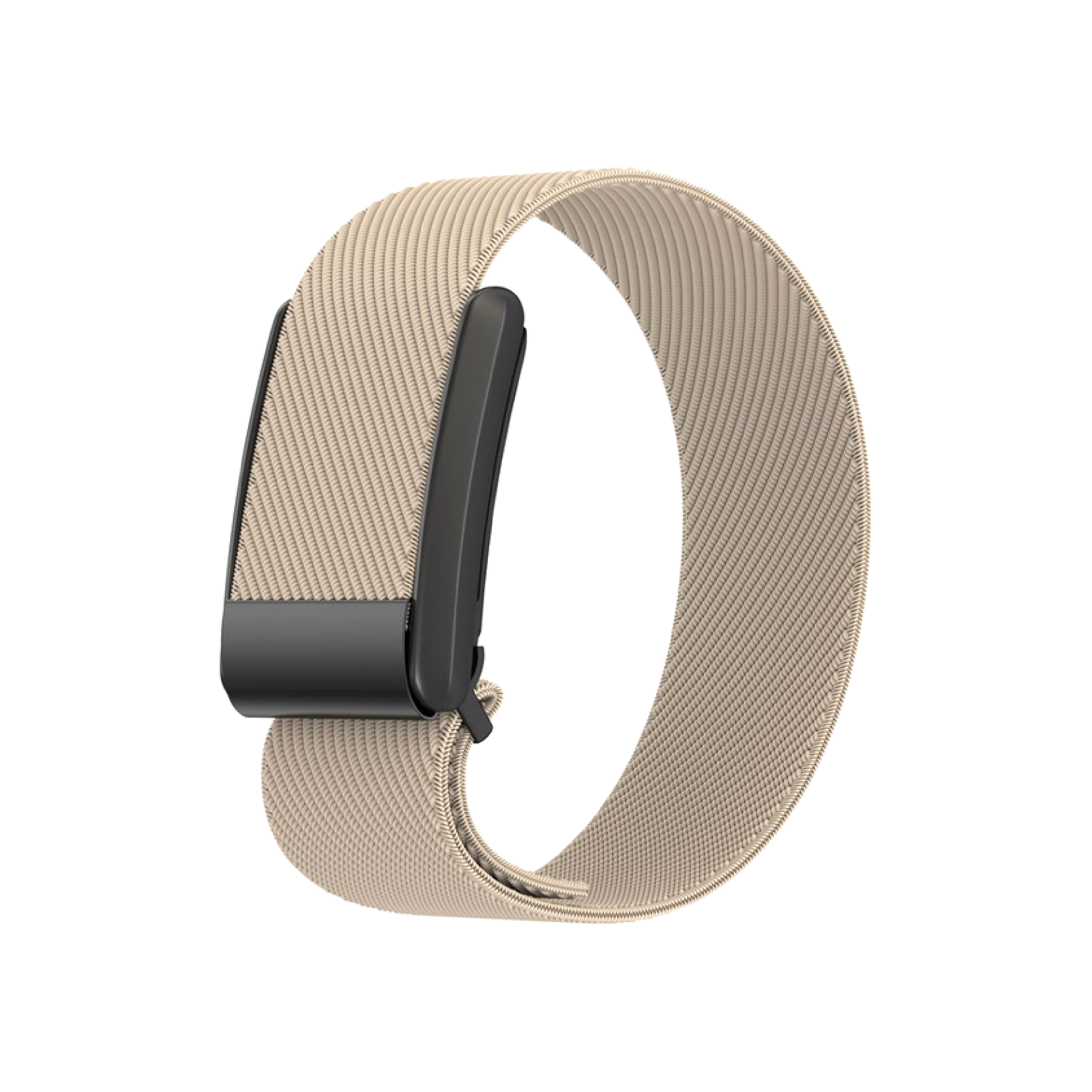 JEQ STRAP ODOR RESISTAN BREATHABLE NYLON FOR WHOOP 4.0-MILK TEA