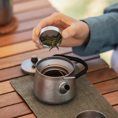 Naturehike Wild Wind Titanium Tea Set - Titanium