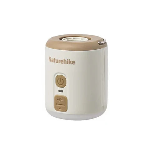 Naturehike Wind Mini Outdoor Multifunctional Inflatable Pump - Oat grey