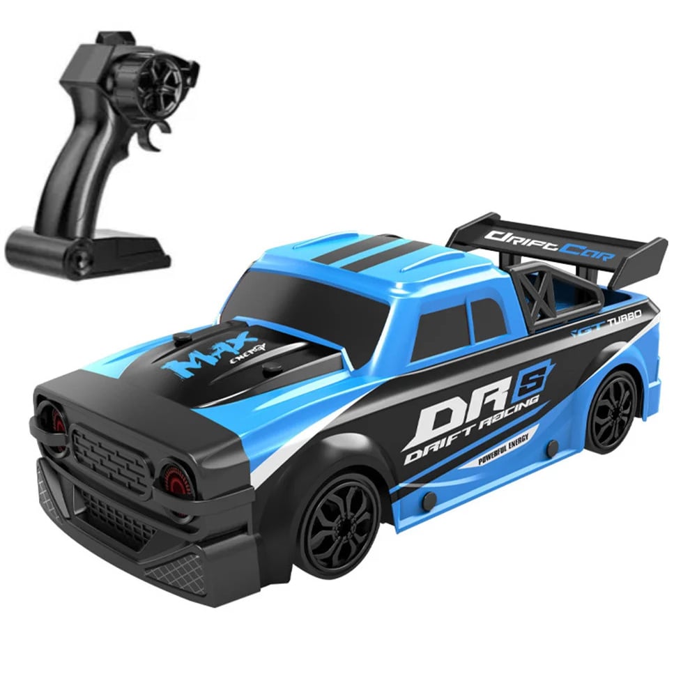 Wemzy - RC, Racing Drift High Speed Car With Tires, Blue 6YDX