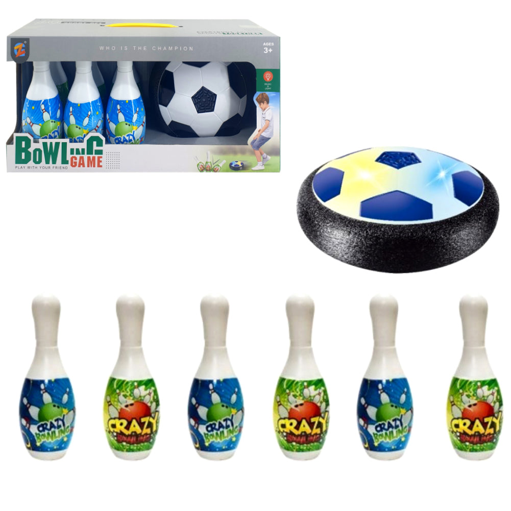 Wemzy - Hover Bowling Set with Lights POBK