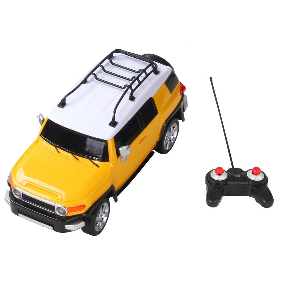 Wemzy - Rc Car Toyota Fj Cruiser 2007 Remote-Yellow Z8QA