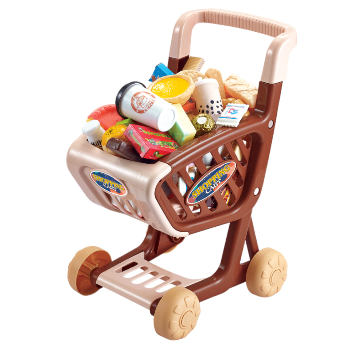 Supermarket Shopping Cart - 62 Piece R108