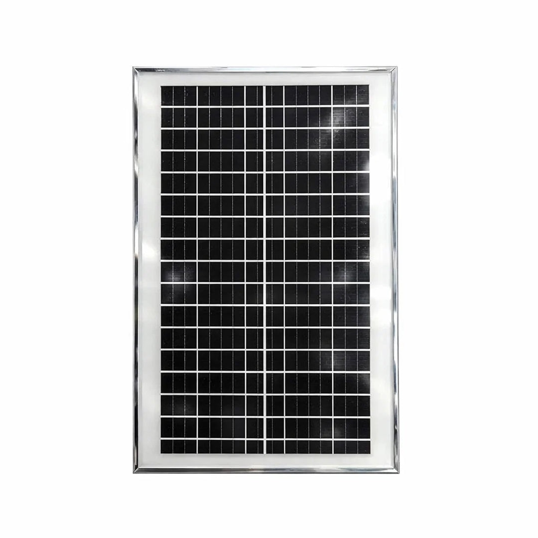 Multi-Functional Solar Fan 16-Inch White