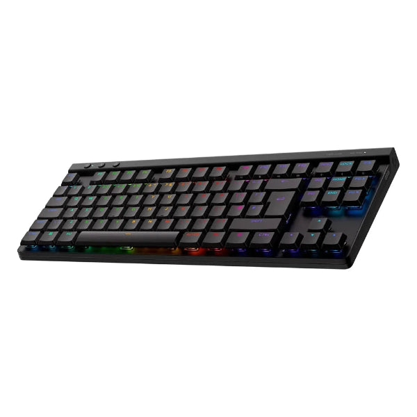 Logitech G515 TKL LIGHTSPEED Low-Profile Wireless Gaming Keyboard Tactile Switch - Black (US Layout)