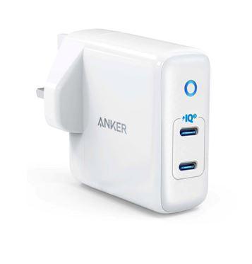 Anker Powerport Iii Duo 36W (18W+18W) Piq3.0 (White) - Future Store