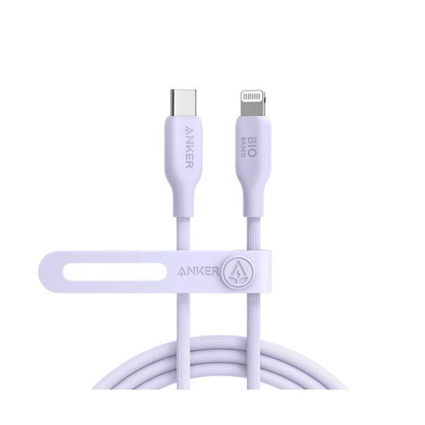 Anker 542 USB-C to Lightning Cable (Bio-Based) (0.9m/3ft) Violet - Future Store