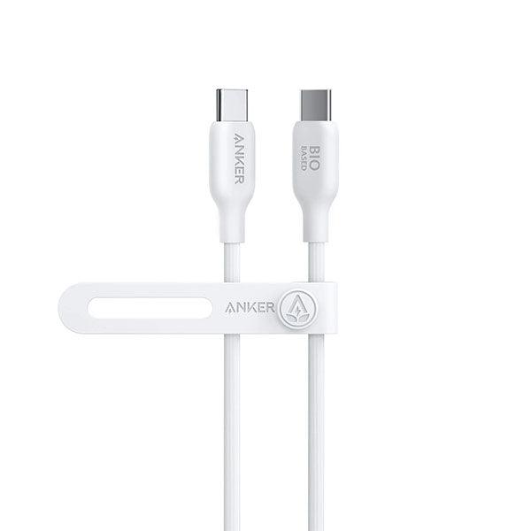 Anker 544 USB-C to USB-C Cable 140W (Bio-Based) 0.9M(3ft) White - Future Store