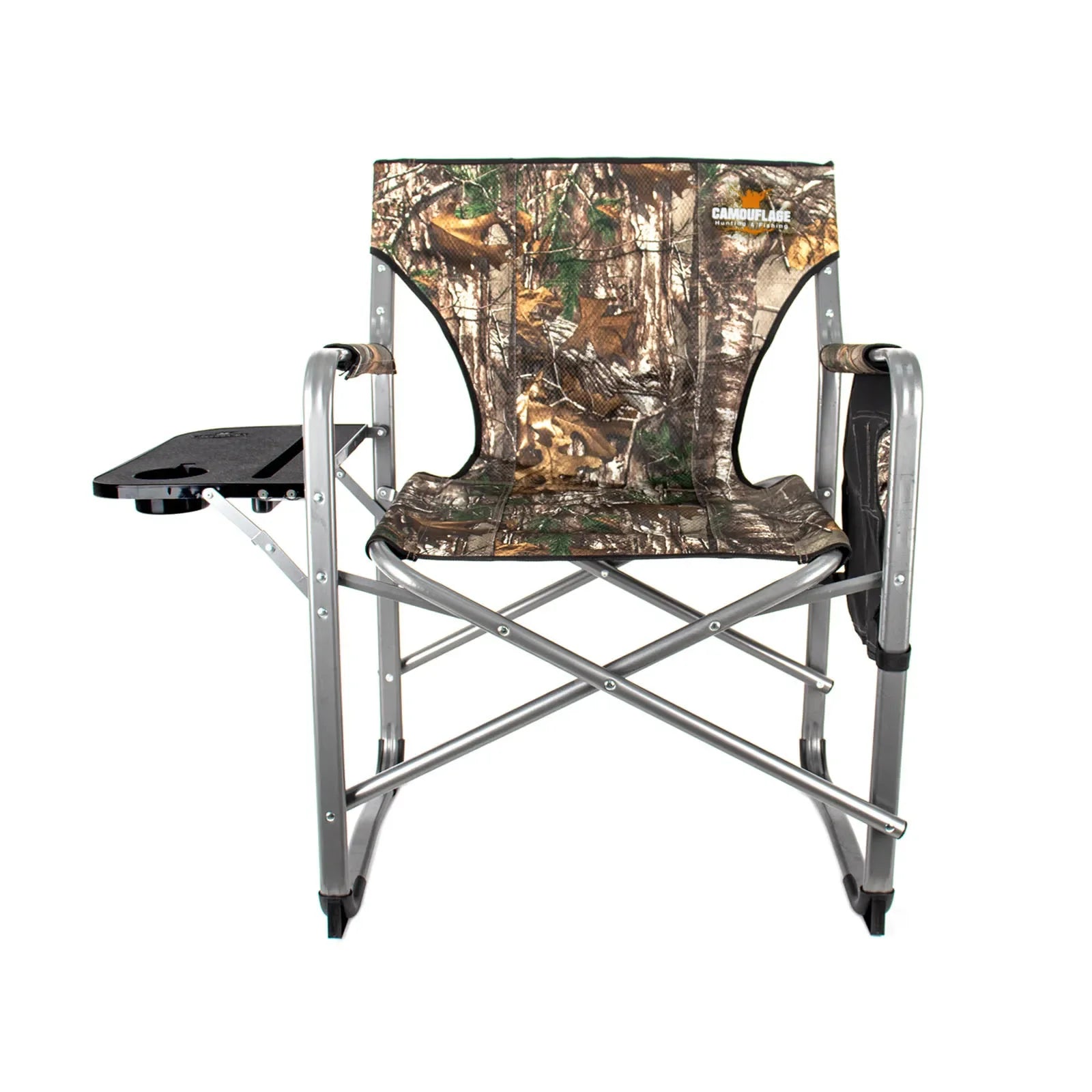 Aluminium Folding Chair with Table-Camo-8022