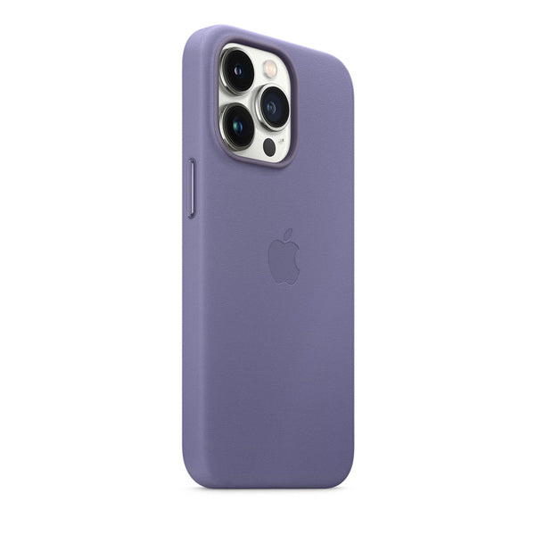 Apple Iphone 13 Pro Leather Case With Magsafe Wisteria