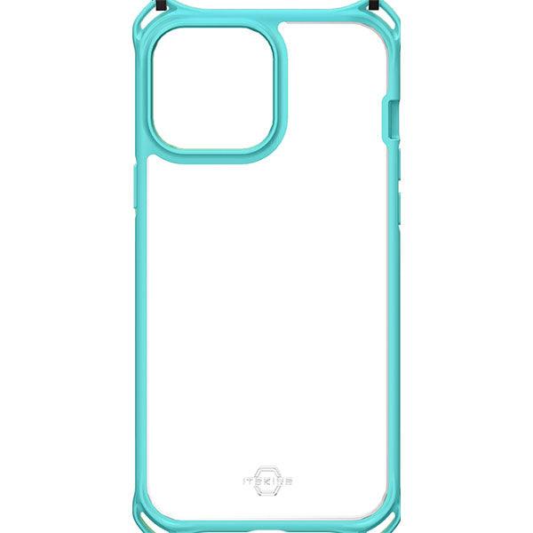 ITSKINS Hybrid Sling Case Transparent for Iphone 13ProMax Light Blue - Future Store