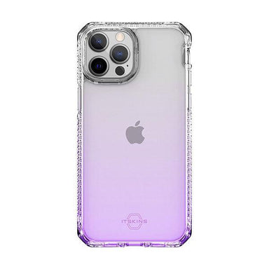 ITSKINS Hybrid ombre Series Cover For Iphone 13 Pro Max Light Purple - Future Store
