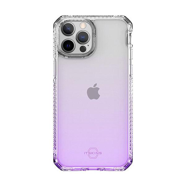 ITSKINS Hybrid ombre Series Cover For Iphone 13 Pro Max Light Purple - Future Store