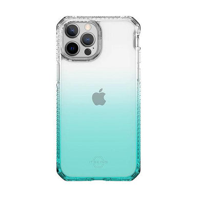 ITSKINS Hybrid ombre Series Cover For Iphone 13 Pro Max Teal - Future Store