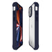 Itskins Hybrid Tek Case 2M Drop Safe iPhone 13 ProMax Deep Blue And Transparent - Future Store