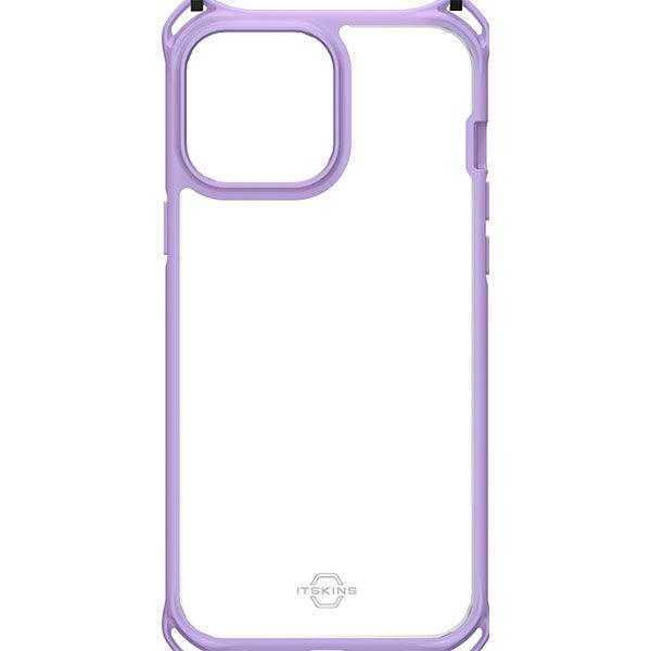 ITSKINS Hybrid Sling Case Transparent for Iphone 13Pro Light Purple - Future Store