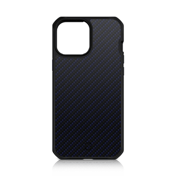 ITSKINS Hybrid Mag Blue Carbon Case for Iphone 13 ProMax Carbon Blue - Future Store