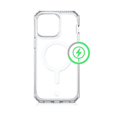 Itskins Hybrid Clear Case Compatible With Magsafe iPhone 14 Pro Max Transparent - Future Store