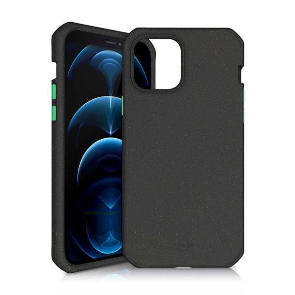 Itskins Feroniabio Summit Case For Iphone 12 Pro Max 3M Anti Shock -Black And Green - Future Store