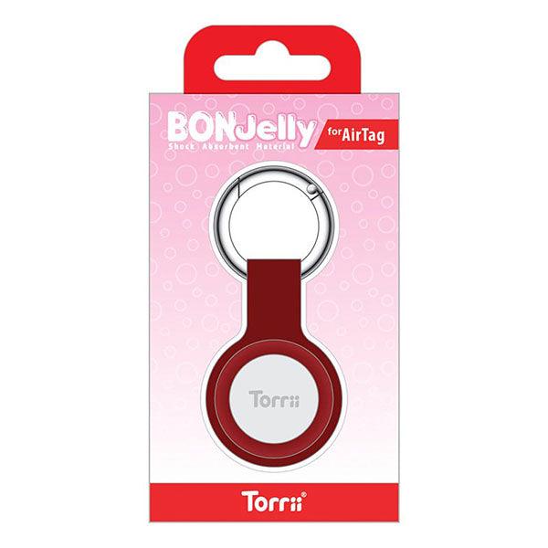 Torrii Bonjelly Silicone Key Ring For Apple Airtag Red - Future Store