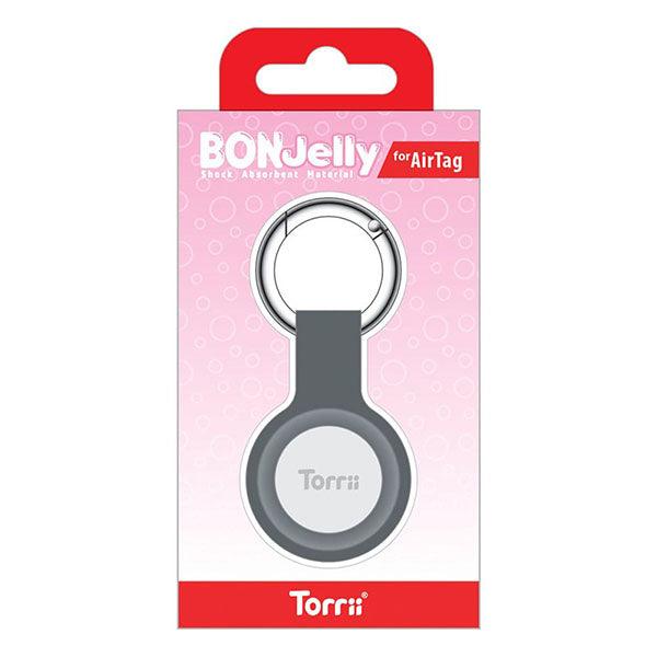 Torrii Bonjelly Silicone Key Ring For Apple Airtag Gray - Future Store