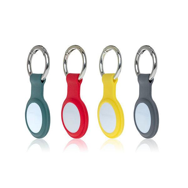 Torrii Bonjelly Silicone Key Ring For Apple Airtag Combo Pack (Green/Red/Yellow/Gray) - Future Store