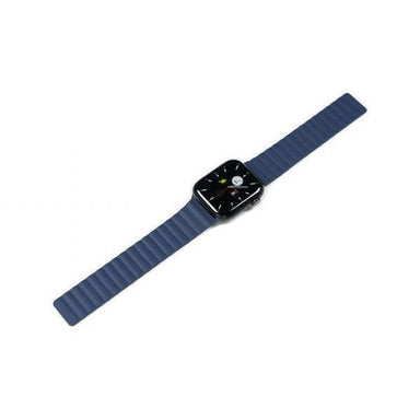 Torrii Saturn Silicone Magnetic Apple Watch Band for Ultra 49/ 45/ 44 /42 mm Navy - Future Store