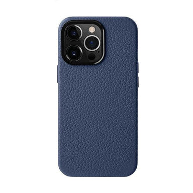 Melkco Paris Premium Leather Case For iPhone 13 Pro Max Dark Blue - Future Store