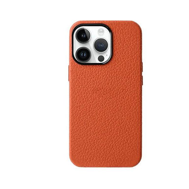 Melkco Origin Paris Magsafe Leather Case iPhone 14 Pro Orange - Future Store