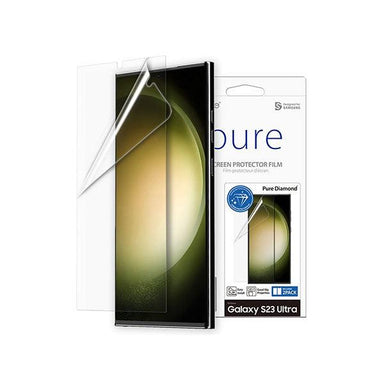 Araree Pure Diamond Film Screen Protector For Samsung Galaxy S23 Ultra 2 pcs Clear - Future Store