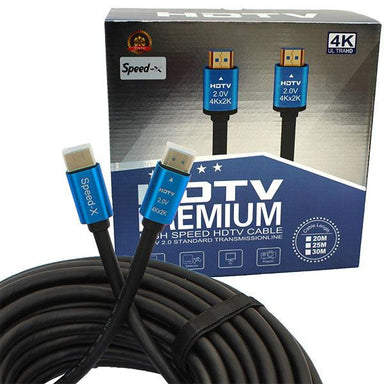 Speed-X 2.0V HDMI Premium Cable Ultra HD 4k 30meter - Future Store