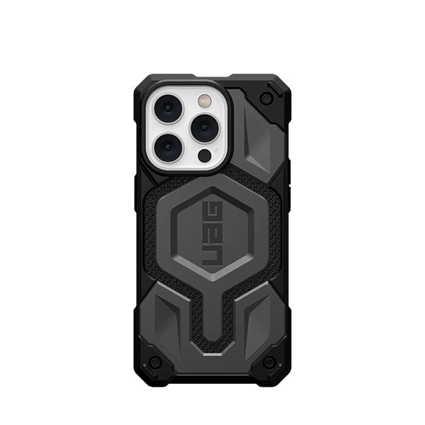 UAG Monarch Pro For Magsafe Series iPhone 14 Pro Kevlar Silver-9J5G