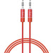 iLuv Premium Aux-In Audio Cable 3ft Red - Future Store