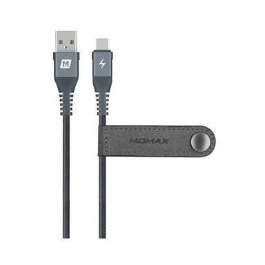 Momax Elite Link Usb-A To Usb Type-C Cable 2M - Black - Future Store