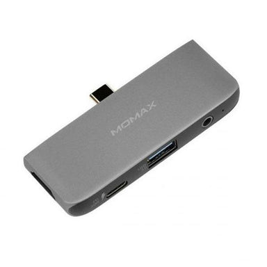 Momax One Link 4-In-1 Usb-C Hub - Grey - Future Store