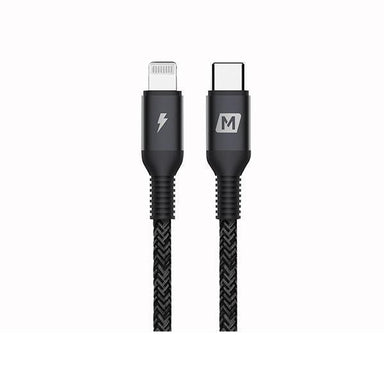 Momax Elite Link Lightning To Type-C Cable 2.2 M - Black - Future Store