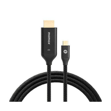 Momax Elite Link USB-C to HDMI 2.0 4K cable 2M Black - Future Store