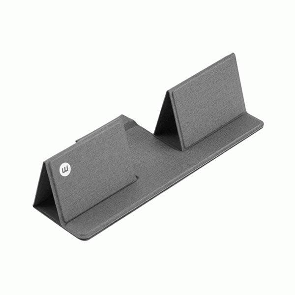 Momax Fold Stand Adhesive Laptop Stand Dark Grey - Future Store