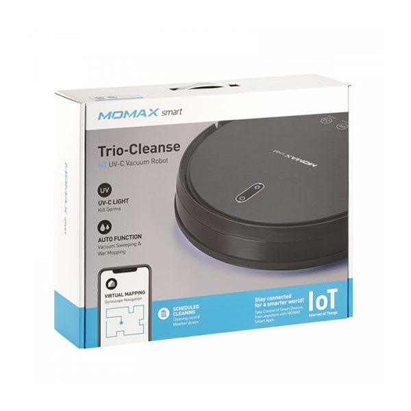 Momax Trio-Cleanse IoT UV-C Vacuum Robot + Cleaning Kit Trio-Cleanse - Future Store