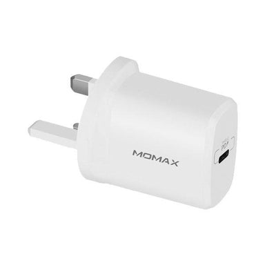 Momax One Plug Usb Type-C Pd Fast Charger - White - Future Store