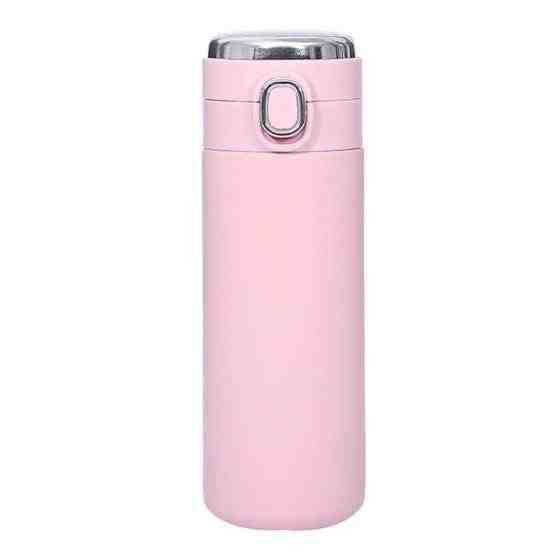 Smart Vacuum Flask 420 ML Pink - Future Store