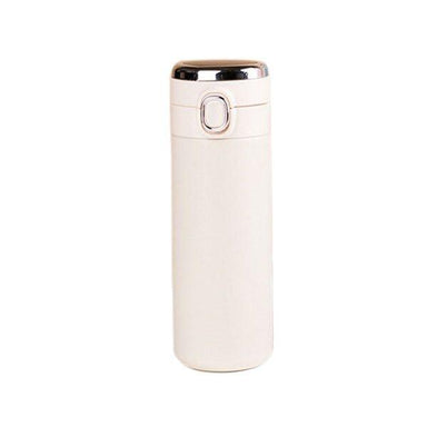 Smart Vacuum Flask 420 ML White - Future Store