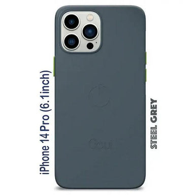 Goui Magnetic Cover For iPhone 14 Pro with Magnetic Bars Steel Grey - Future Store