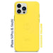 Goui Magnetic Cover For iPhone 14 Pro with Magnetic Bars Sunshine Yellow - Future Store