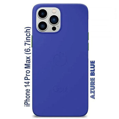 Goui Magnetic Cover For iPhone 14 Pro max with Magnetic Bars Azure blue - Future Store